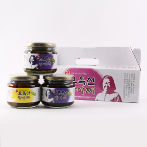 유옥선장아찌,[유옥선장아찌] 곰취간장+야콘양념+톳간장 장아찌 선물 세트